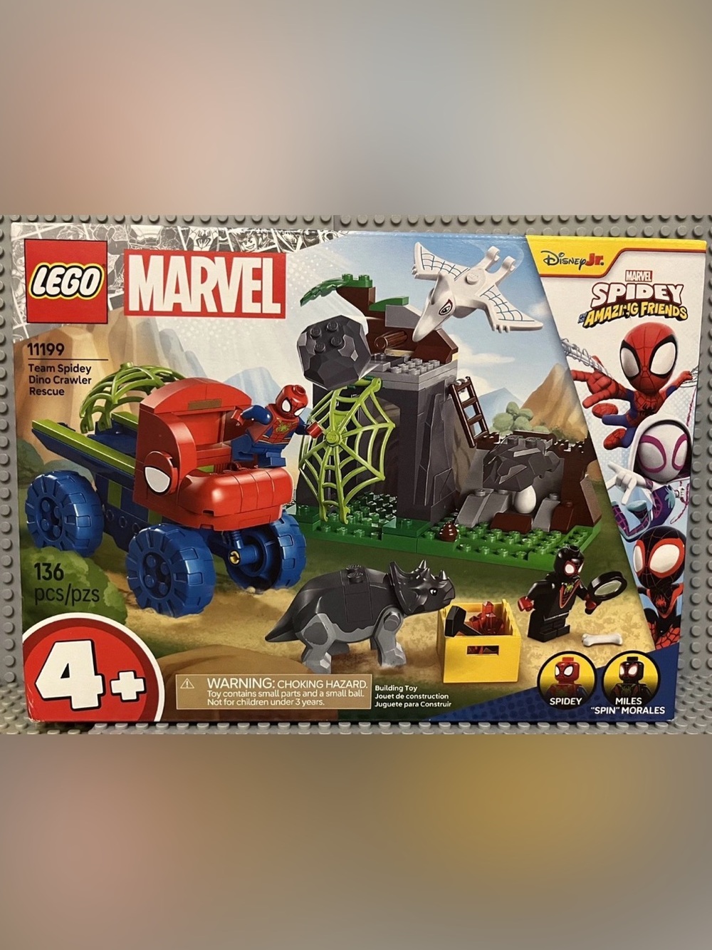 Lego Marvel Spidey Dino Crawler Rescue - Sealed in box. Set 11199.